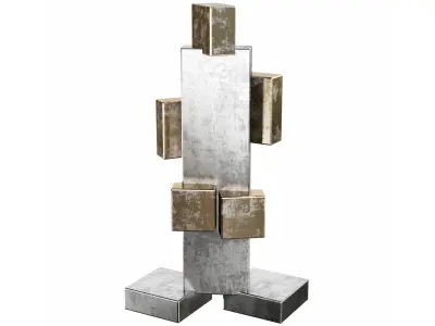 Abstract sculpture AS-004 3D model