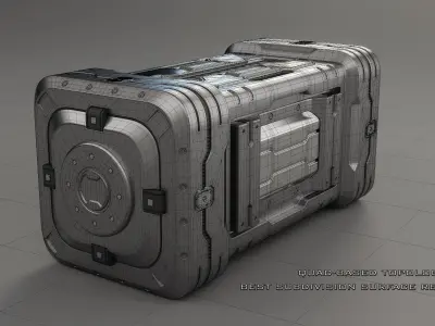 Sci-Fi Industrial Object 03 3D model