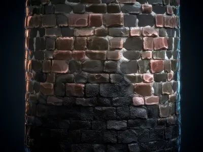 Wall Material - VOL 05 - Maps - Sbsar Texture