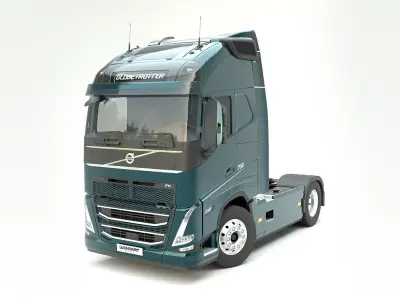 Volvo FH16 2020 750 Globetrotter 3D model