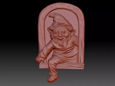Gnome 3D print model