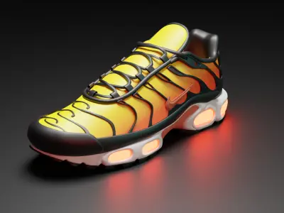 Nike Air Max Plus Og TN Tuned fashion sneaker USEFOR 3D PRINTING 3D print model