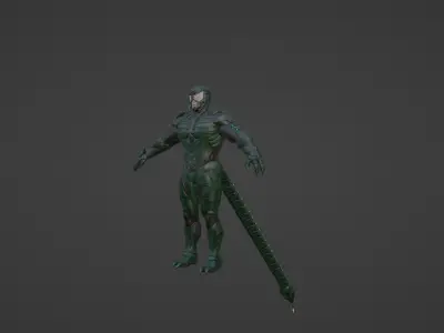 Marvels Spider-Man The Scorpion Free 3D model