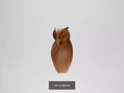 Abstract Animal Statue Pack 3D Model Collection