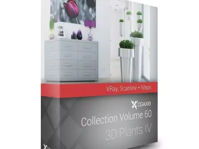 3D Plants IV CGAxis Models Volume 60 VRay 3D model