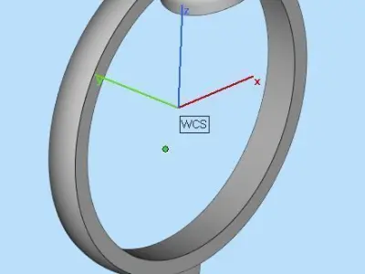 baby ring cherry  3D print model