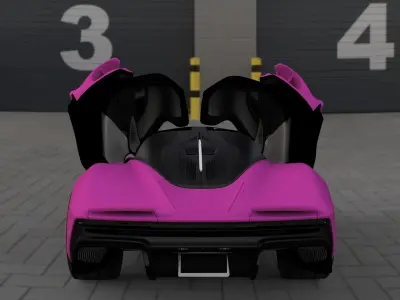 McLaren Speedtail 3D model