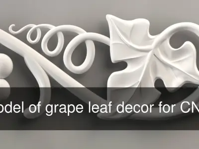 3d models of furniture and wall decorations for CNC machine 3D Model Collection