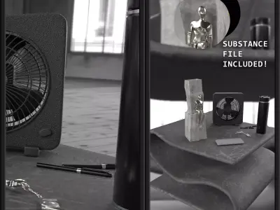 CULLINAN - Luxury Abstract Table 3D model