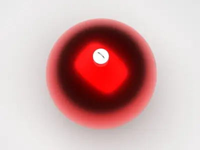 Coca Cola Christmas Ball 3D model