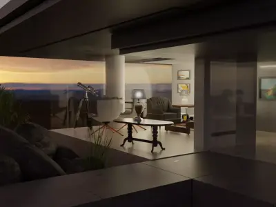 A Modern House 3D model purchase