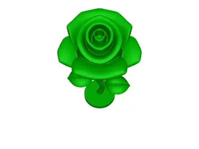 Realistic or Stylized 3D Flower Model  3D model