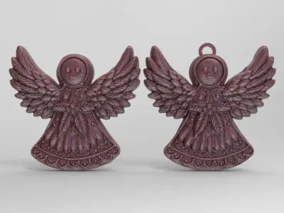 Angle cookie treedecor 2 3D print model