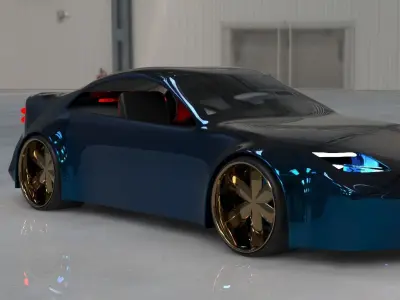 Nissan 300zx Concept 3D model