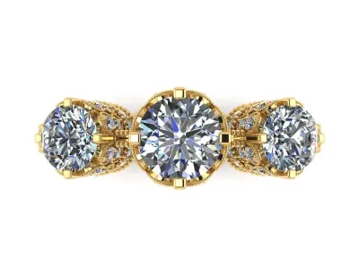 AG RN 01 RING 3D print model