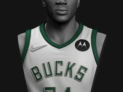 Giannis Antetokounmpo Bust 3D print model