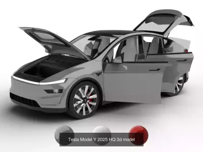 Pack Tesla Model Y 2025 - 2026 HQ interior