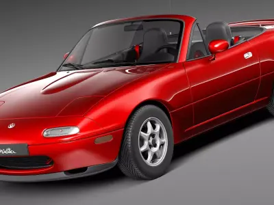 Mazda MX-5 Miata 1989-1997 3D model