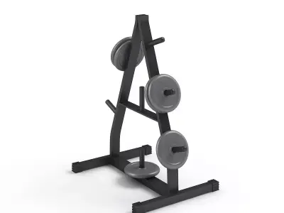 Weight Plate Tree 3D model