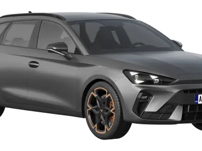 Cupra Leon Sportstourer 2025 3D model
