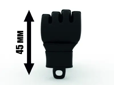 UFC Gloves keychain Free 3D print model