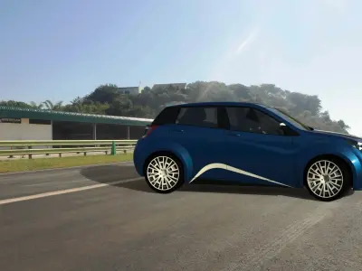 CeGo rallyGo city Concept 3D model