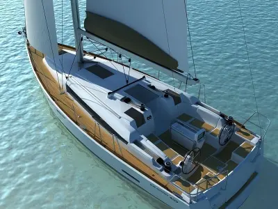 Jeanneau Sun Odyssey 409 3D model