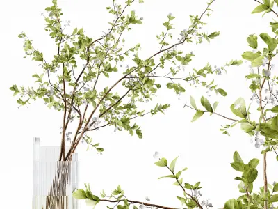 Decorative Set 210 Low-poly 3D model