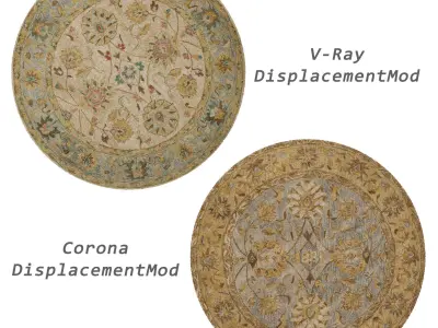 Rugs No 21 Low-poly 3D model