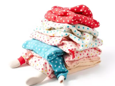 Colorful Polka Dot Fabric model pack Texture