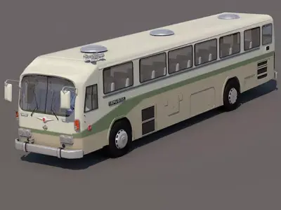 Nissan Diesel Bus 3D model