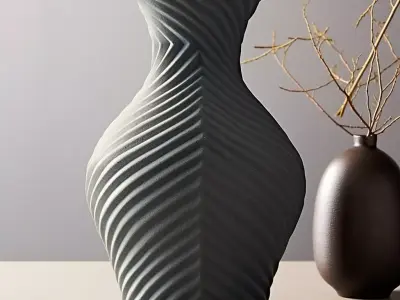 Iseo Vase for Modern Decor 3D print model