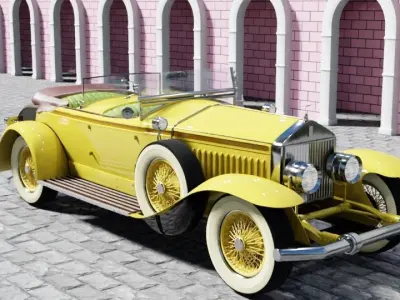 Classic Car 1 3D model