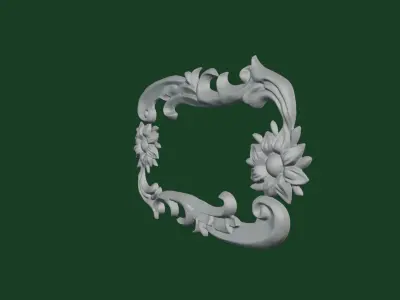 Frame Decor 3D print model shop
