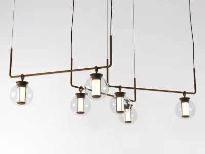 Bai Chandelier 3D model