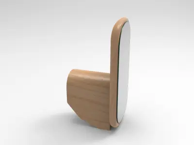 Rory Table Mirror Low-poly 3D model