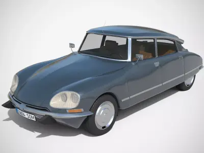 Citroen DS 23 - 1974 3D model