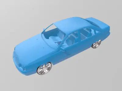 STL OPEL OMEGA 3D print model