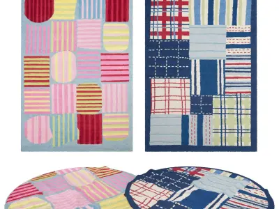 Rugs No 589 Low-poly 3D model