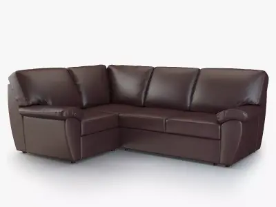 Highly Detailed Realistic Corner Sofa Senator 3D model