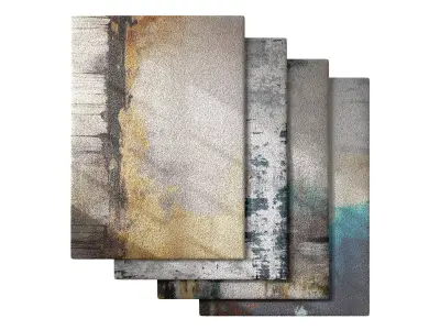 Rug Set  41 3D model