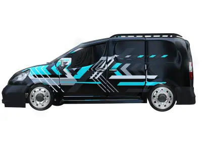 van 01 Free 3D model