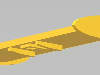 ITES Lotus Remote Control Car Rear Wing 3D print model