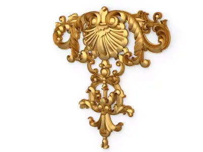 carved classic decorative ornament cnc 3d printing stl 16 3D print model
