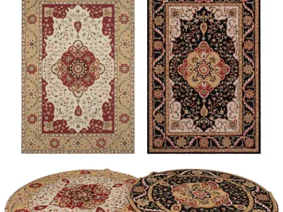 Rugs No 621 Low-poly 3D model