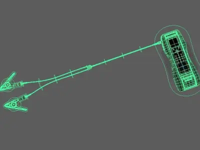 Battery Tester 3D model
