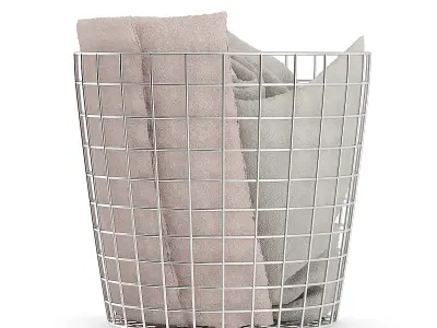 Blanket Basket 3D model