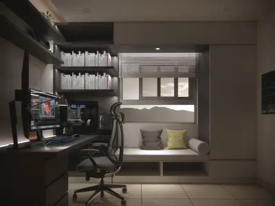 APARTMENT INTERIOR DESIGN  3D model