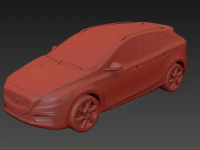 Volvo V40 CrossCountry 2013 3D model