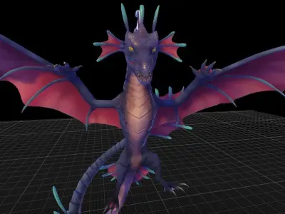 dragon tale 3D model